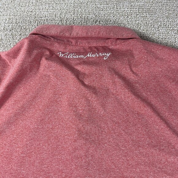 William Murray Signature Golf Polo Shirt Pink Men’s Size XXL - Picture 7 of 8